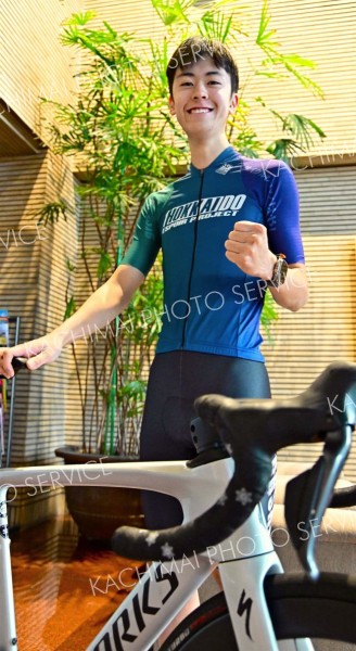自転車で南フランスを拠点とする育成チームへの加入が決まった島崎将男