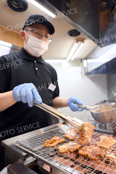 「十勝豚丼ひまわり」は４月から、全提供メニューで氷室熟成豚肉を使用