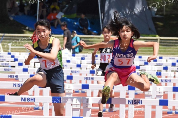 女子四種競技・１００メートル障害