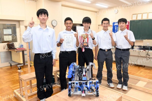 帯工　全道ロボット大会で初優勝　２年連続で全国へ