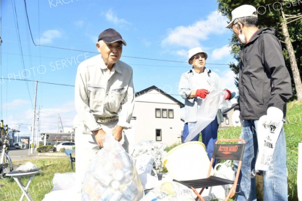 ８０歳で資源ごみ回収、活動続けて１０年　帯広の渡邉さん