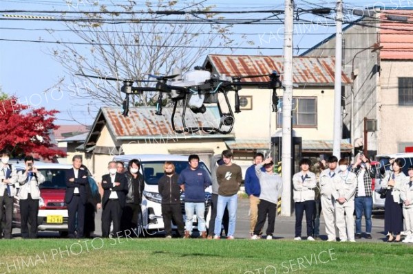 ＪＡ帯広かわにしで初のスマート農業研修会　ドローン実演やロボットトラクターの講演も