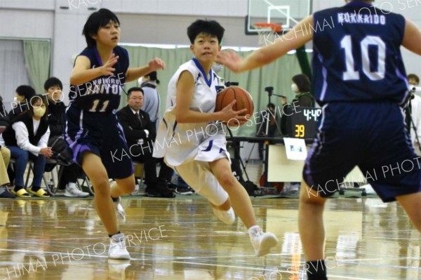 女子決勝　帯西陵―帯四