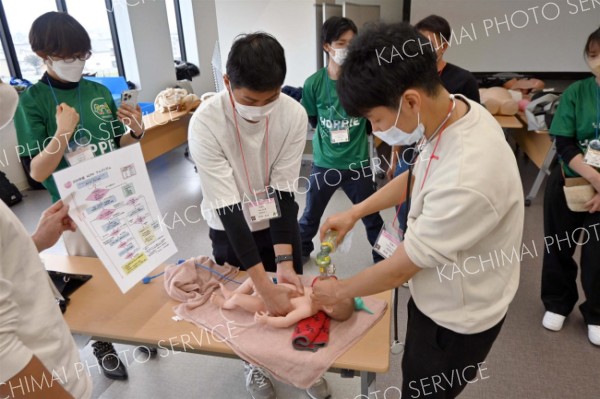 新生児や妊婦の急変に対応　帯広厚生病院で救命救急セミナー 3