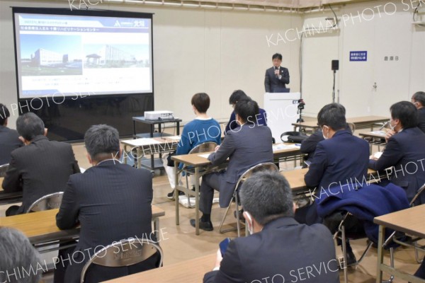 札幌のヘルスロボット展で北斗のリハビリ実践を紹介