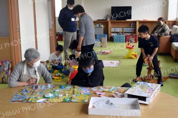 出張おもちゃ図書館として再出発　池田社協のＲＯＣＯＣＯサロン