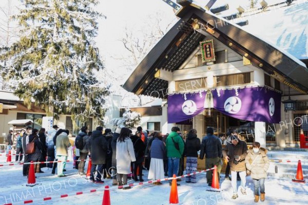 十勝の正月　穏やかに