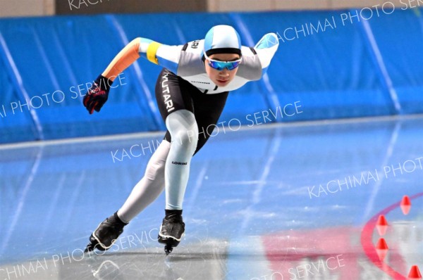 全国中学スケート大会男子５０００メートル～写真特集