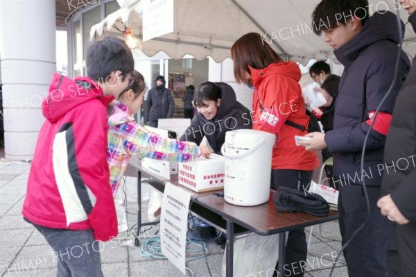 能登半島地震　災害義援金募る　足寄町職員労働組合青年部