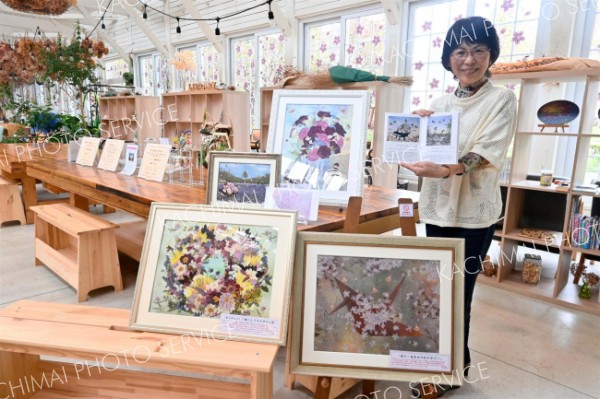 押し花インストラクター３０年の節目に展示会を開催