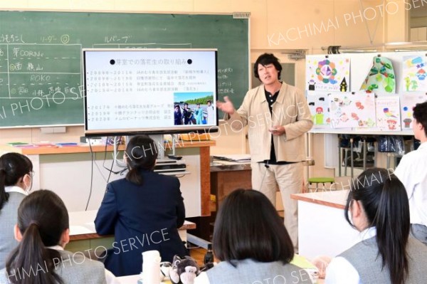 芽室高校で高校生チャレンジグルメコンテストへ　町内農家から助言