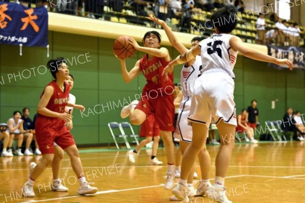 女子決勝リーグ・帯大谷－日本航空北海道（金野和彦撮影）