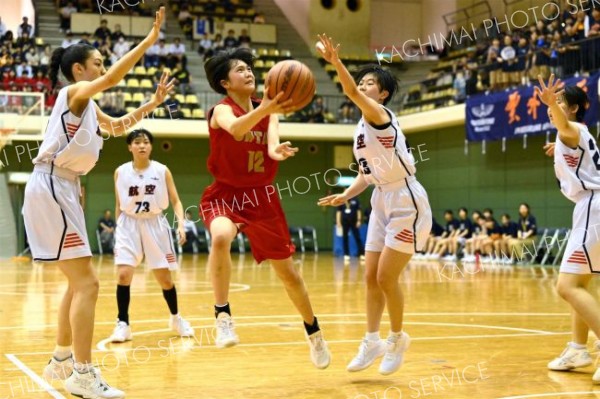 女子決勝リーグ・帯大谷－日本航空北海道（金野和彦撮影）