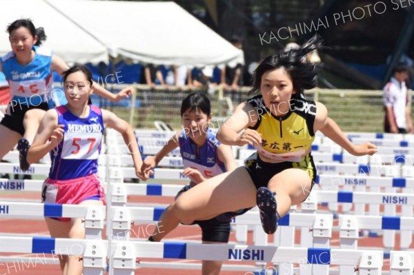 女子四種競技・１００メートル障害