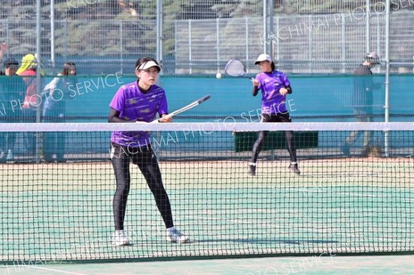 帯大谷高女子Ｖ　男子は帯農高制す　ソフトテニス国スポ十勝予選少年の部