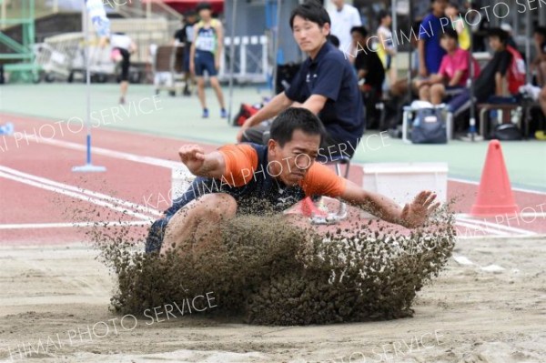 男子走り幅跳び