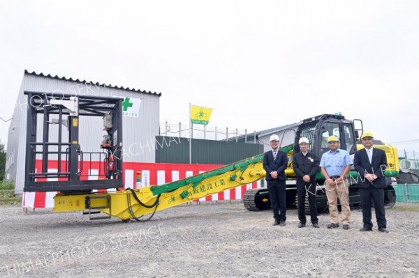 岩塊落下に耐える全国初「ロックプロテクター」開発　トンネル工事の事故防止　宮坂建設