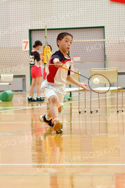 バドミントン道小学生十勝予選 4