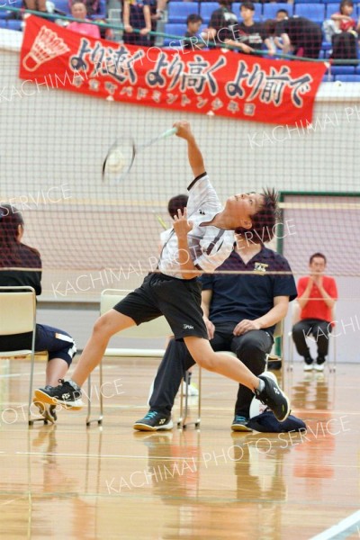 バドミントン道小学生十勝予選 5