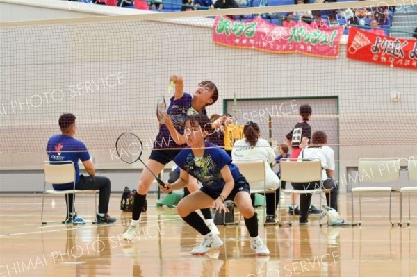 バドミントン道小学生十勝予選 6