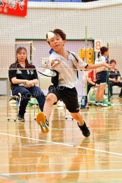 　バドミントン道小学生十勝予選 9