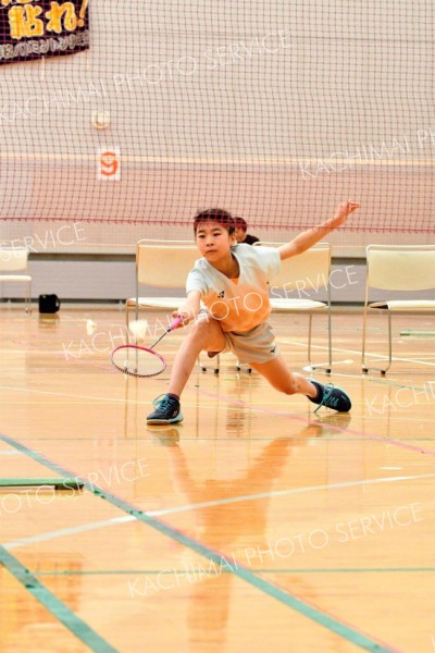 黒　バドミントン道小学生十勝予選 10