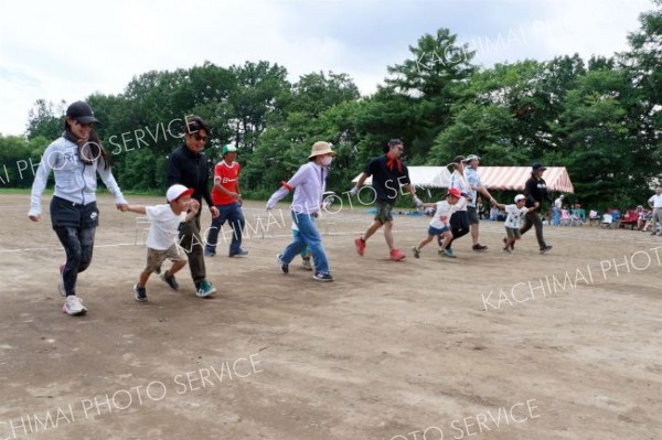 尾田地域で運動会　大樹 2