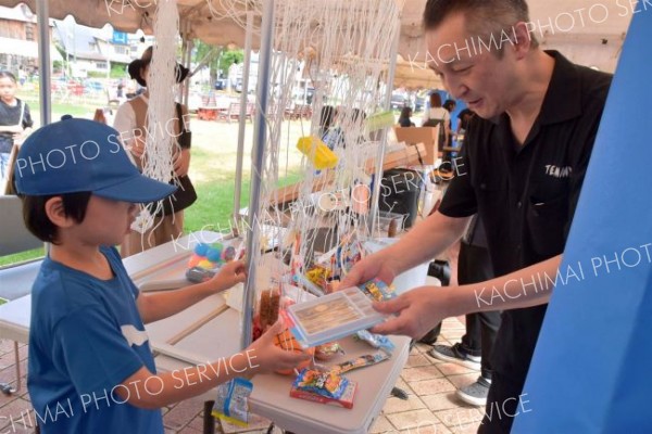 多くの町民らが楽しんだサマーキッズフェス