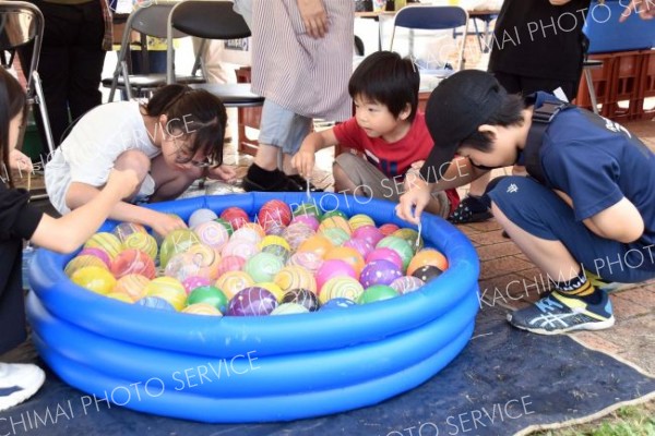 多くの町民らが楽しんだサマーキッズフェス