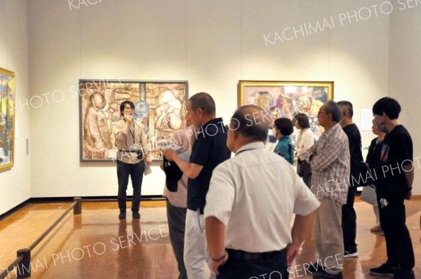 釧路市立美術館学芸員がギャラリートーク　神田日勝美術館特別企画展