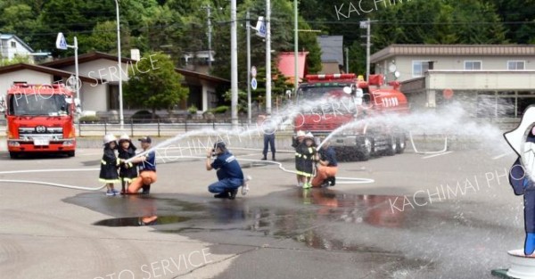 園児が防火について楽しく学ぶ　陸別消防署で防火フェス 3