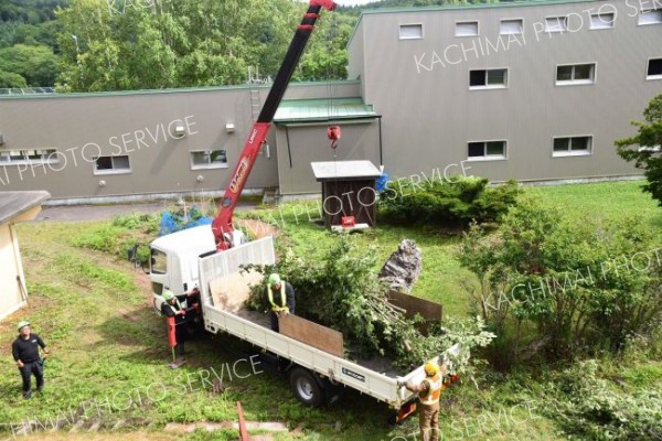 石橋建設など３社が陸別中で地域貢献活動