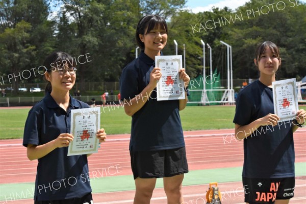 女子１５００メートル決勝