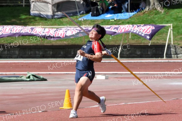 男子やり投げ決勝