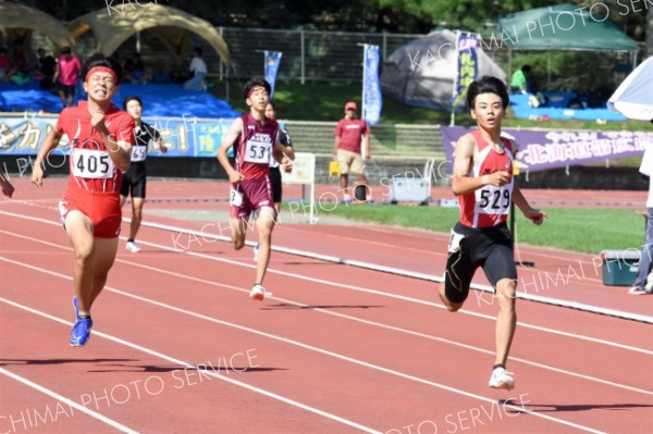 男子４００メートル決勝