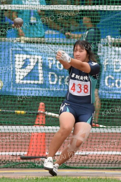 女子ハンマー投げ決勝