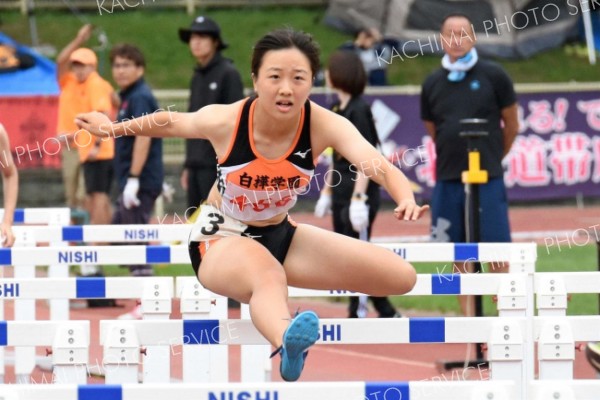 女子１００メートル障害決勝