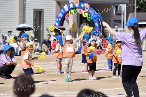 藤幼稚園運動会（金野和彦撮影）