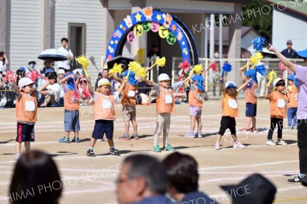 藤幼稚園運動会（金野和彦撮影）