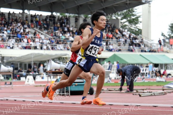 男子４００メートル決勝