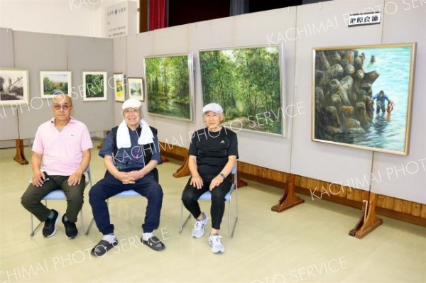 水彩画の世界　郷土作家展、御影公民館で２３日まで