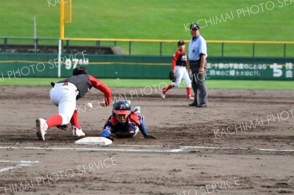 豊成４年ぶり９度目Ｖ　６－５大正　３位はウエストと明星・花園　財団旗少年野球 7