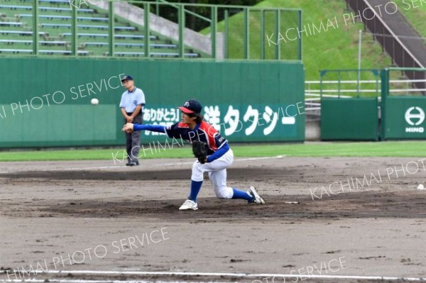 豊成４年ぶり９度目Ｖ　６－５大正　３位はウエストと明星・花園　財団旗少年野球 11