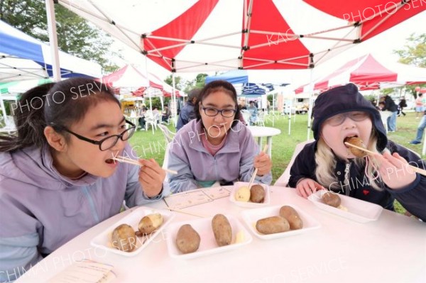 第４６回帯広大正メークインまつりの様子