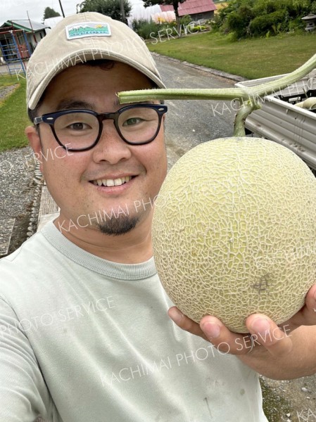 超早熟メロン「幻の味」　帯広の大倉農場　生産を拡大　じわりファン増