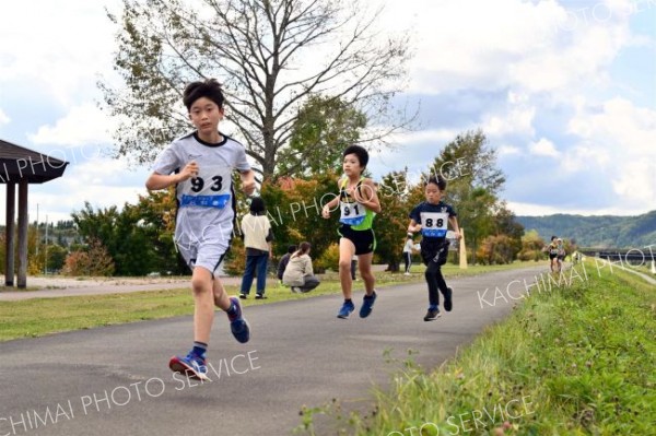 まくべつマラソン大会（金野和彦撮影）