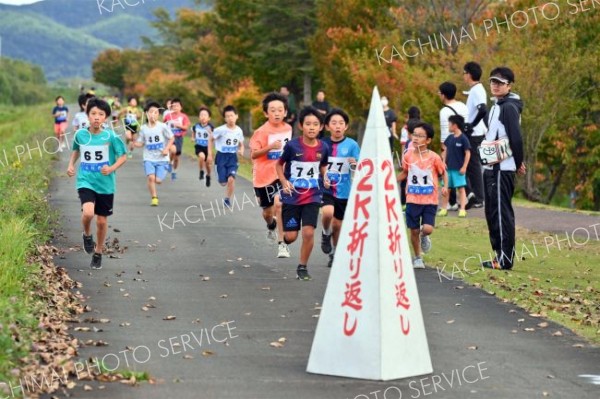 まくべつマラソン大会（金野和彦撮影）