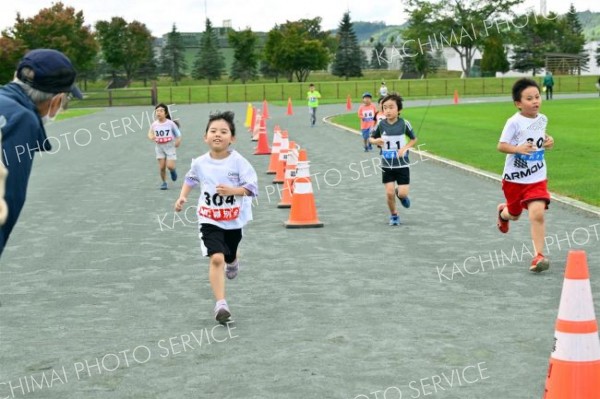 まくべつマラソン大会（金野和彦撮影）