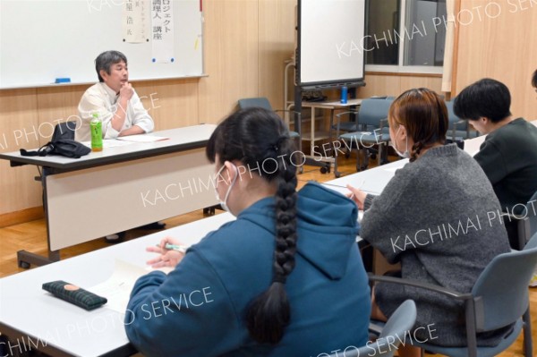 講師が仕事のやりがいなどを話した「ドリカムプロジェクト」