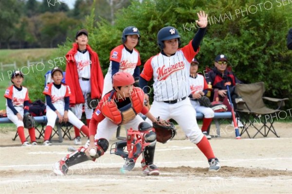 決勝・豊成ファイターズ―ウエストマリナーズ